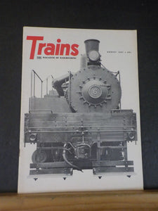 Trains Magazine 1967 August Shay Case for the T1 Once upon a 4-8-4