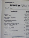 Southwestern Prototype Modeler 1976 November December ATSF Drainage structures