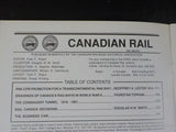 Canadian Rail #429 1992 July-August Pre-CPR Promotion for a Transcontinental Ry