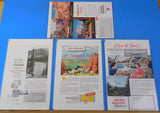 Ads Union Pacific Railroad Lot #1 Advertisements from various magazines (10)
