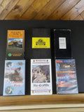 VHS Lot of 6 D&RGW & Bumblebee #268, RRing w/Rio Grande, Sacramento Northern, Ri