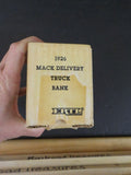 ERTL 1926 Mack Bull Dog Delivery Truck Bank JC Penney Co