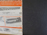 Model Trains 1961 Spring Inspection pit Bracnhline Roundhouse Water wheel mill