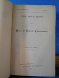 Board of Railroad Commissioners Massachusetts 5th Annual Report 1873 Returns