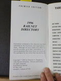 Railnet Directory 1996 Premier Edition