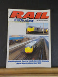 Rail Enthusiast 1985 May Railfreight livery-full details inside
