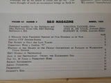 Baltimore & Ohio Employee Magazine 1959 Mar B&O Employee Magazine