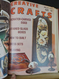 Creative Crafts Magazine Bound Volume #4 Feb 1974- Dec 1975