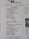 HO Monthly 1950 February Locomotive servicing facilities Transition curves Casey