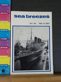 Sea Breezes Magazine #259 Vol 41 1967 July Looking At Ships Rufiji River Battle