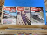 Trains Magazine Complete Year 1973 12 issues