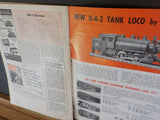 Model Trains 1961 Spring Inspection pit Bracnhline Roundhouse Water wheel mill