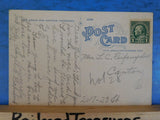 Postcard Bird’s Eye View of C&O RR Station Charleston WV