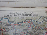 Electric St Gotthard Line The From North to South by the   Soft Cover