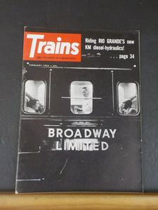 Trains Magazine 1962 February Broadway Limited