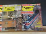Railroad Model Craftsman Magazine 1987 Lot of 5 Jan FEb March April July
