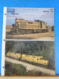 Extra 2200 South #78 1983 Jan Feb March DL&W Roster