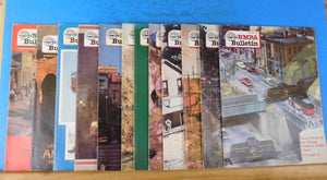 NMRA Bulletin 1988 Complete Year 12 Issues   January thru December