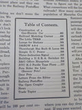 Model Railroader Magazine 1939 October Construction of a Gas Electric car Taylor