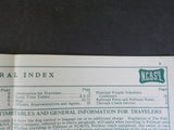 Nashville Chattanooga & St Louis Ry public timetable 1957 Spring NC&StL