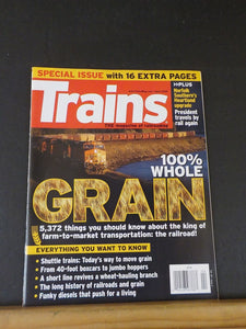 Trains Magazine 2009 April Grain Shuttle Trains Funky diesels