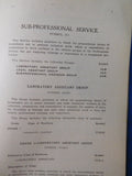 Rules for Reporting Information on Railroad Employees 1921 Steam RR occupations