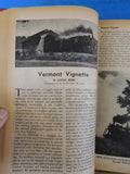 Railroad Magazine Bound Volume Misc Circa 1950  1947-1954  8 issues