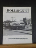 Rollsign Magazine of New England Transit News 1999 January February MBTA Invento