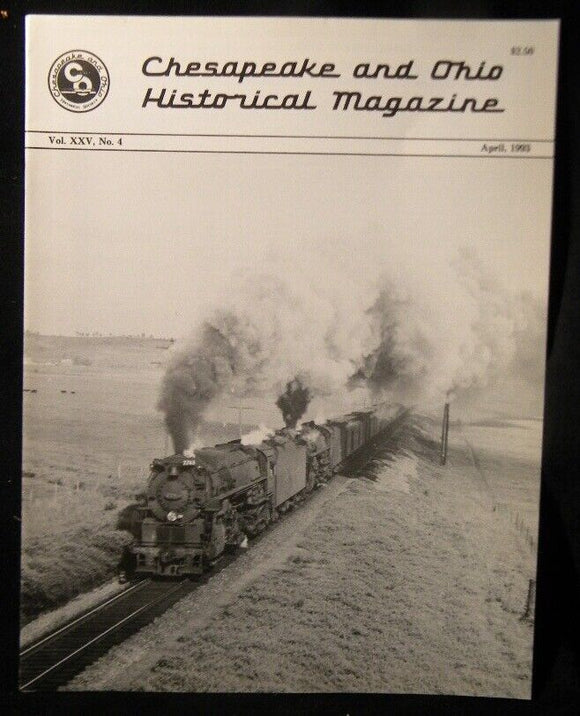 Chesapeake and Ohio Historical Magazine 1993 April C&O HS Double headers