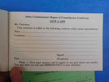 Chessie instructions for safety & fire prevention 2 booklets