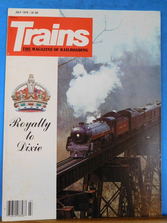 Trains Magazine 1979 July Royalty to Dixie First came the FAs