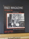 Baltimore & Ohio Employee Magazine 1959 September B&O Slumbercoach Steel work sh