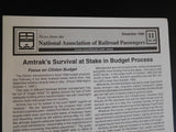 News from the National Association of Railroad Passengers 1996 COMPLETE YEAR Lot