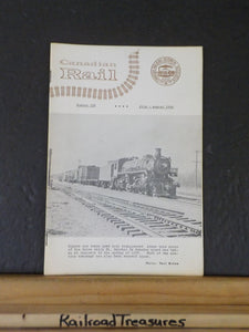 Canadian Rail #135 July August 1962 CRHA Name change Montfort Story