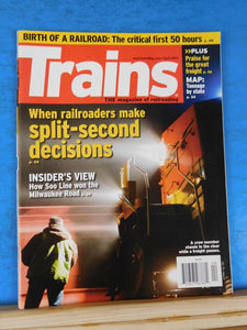 Trains Magazine 2013 April When railroaders make split second decisions Soo Line