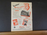 Model Craftsman RMC 1949 January Electric Trolley Loco 4-4-4 live steam locomoti