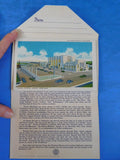 Postcard Union Pacific Souvenir Folder of the Overland Route UP