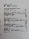 SA Rail SA Spoor 1991 May June Vol 31 No 3 Class 18 Henschel Giants Natal's Drak