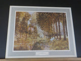 Renaissance Lithographic Print  Alfred Sisley Rest at the bank of a creek