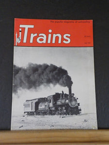 Trains Magazine 1951 July Shooting Stars on the Sierra Operation streamliner CIt