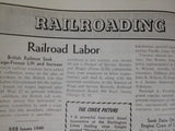 Locomotive Engineers Journal 1950 July Employee Magazine Donnell Bill Is Siniste