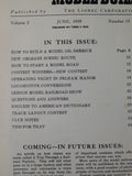 Model Builder Lot of 3 well used issues 1939  NO Covers
