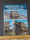 Mainline Modeler 1989 July BN painting guide NP Coal dock Modeling the van Tie