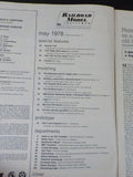 Railroad Model Craftsman Magazine 1978 May Logging railroad projects