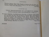 Elements of Diesel Engineering by Orville Adams 1936 Hard Cover