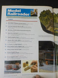 Model Railroader Magazine 2001 October Model diesel with trolley poles Trackside
