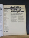 Official Railway Guide 1979 April North American passenger travel edition