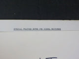 PRR Special Feature Notes for Diesel Switchers LOT of 2 1959 & 1961