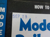 Model Railroader Magazine 1953 October Modeling typical river scenes SUper reefe