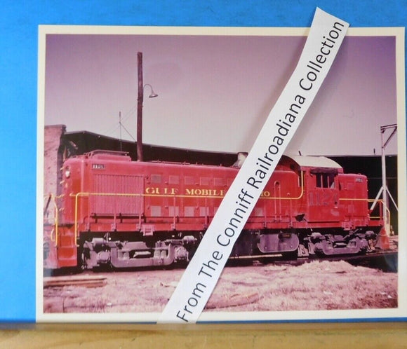Photo Gulf Mobile & Ohio Locomotive #1124 8X10 Color GM&O